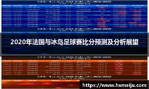美嘉体育2020年法国与冰岛足球赛比分预测及分析展望